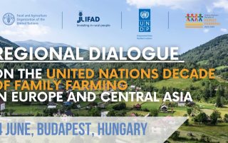 WFO at the FAO Regional Dialogue on the UNDFF Implementation in Europe and Central Asia
